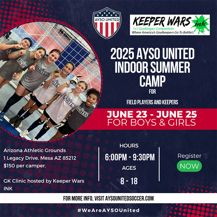 AYSO United Arizona Coach of the Year - 2023 - Dan Droen