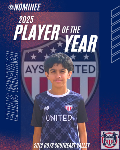AYSO United Arizona Coach of the Year - 2023 - Dan Droen