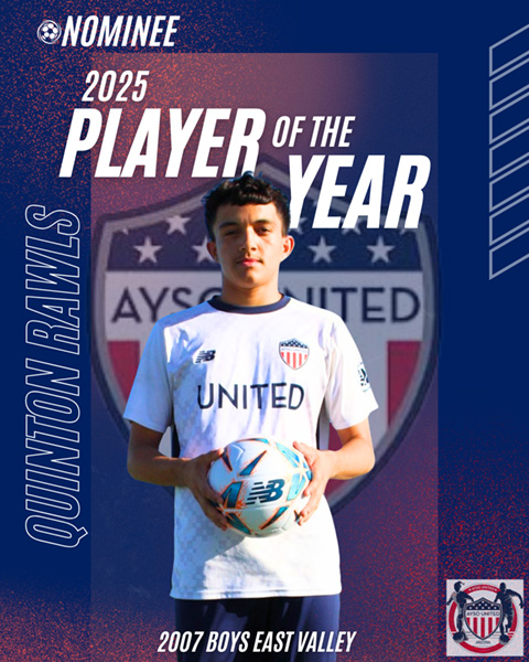 AYSO United Arizona Coach of the Year - 2023 - Dan Droen